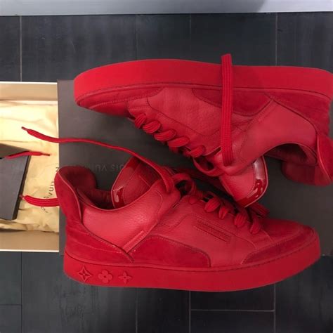 lv dons on feet|Louis Vuitton Don Kanye Red Men's .